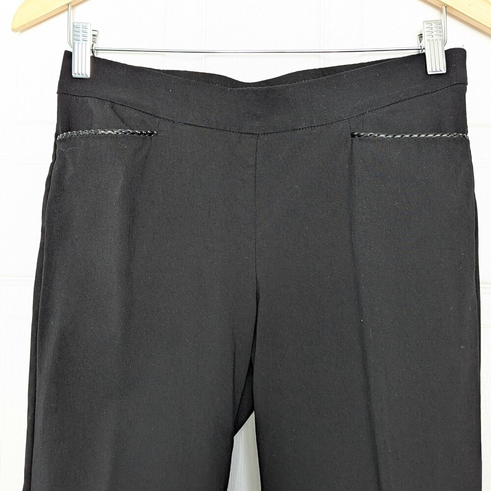 89th+Madison Women's (Size Small)Elastic Waist Black Pants - Picture 2 of 3